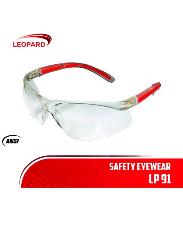 Kacamata Safety Clear "LEOPARD"