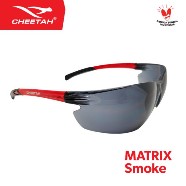 Safety Glasses Matrix Smoke