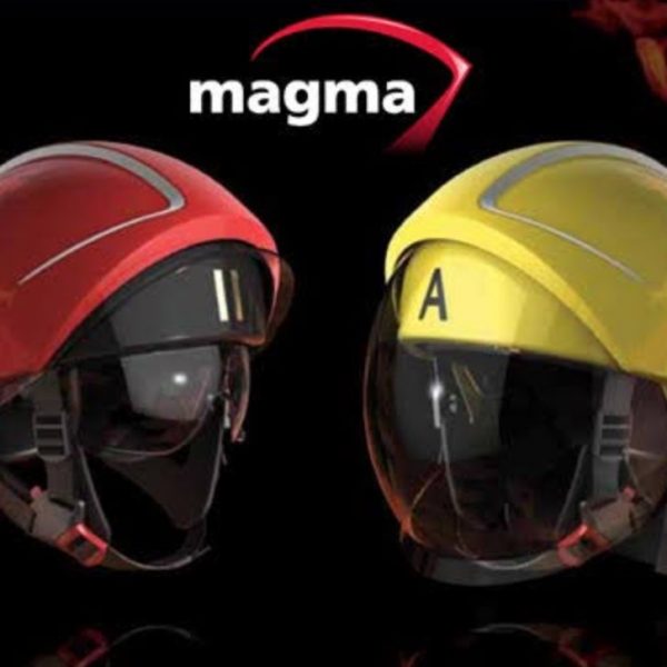 Helm Pemadam kebakaran magma